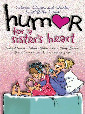 cover image of Humor for a Sister's Heart